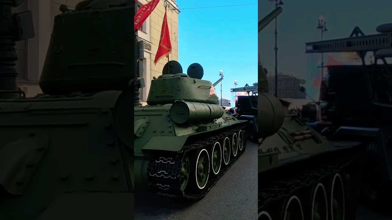 Парад Победы 2024, Санкт-Петербург Дворцовая площадь 