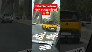 🚨 New Tata Sierra का Bhayanak Look! 😱 Harrier से भी Dangerous? 🔥#tata #sierra #accident
