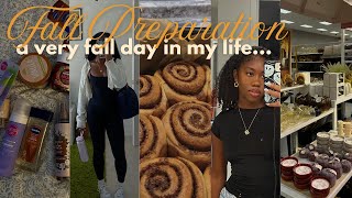 A COZY FALL VLOG 🍂🎃 prep with me, decor shopping at Target, hygiene shopping & baking