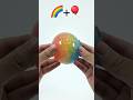 🌈무지개 실리콘 테이프 말랑이 만들기 - How to make Rainbow orbeez squishy ball with nano tape