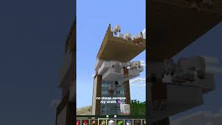 no sheep left behind#shorts #minecraft