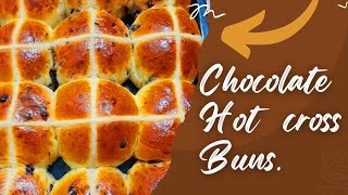 Bake Chocolate Hot Cross Bunseaster Recipe Hot Cross Buns