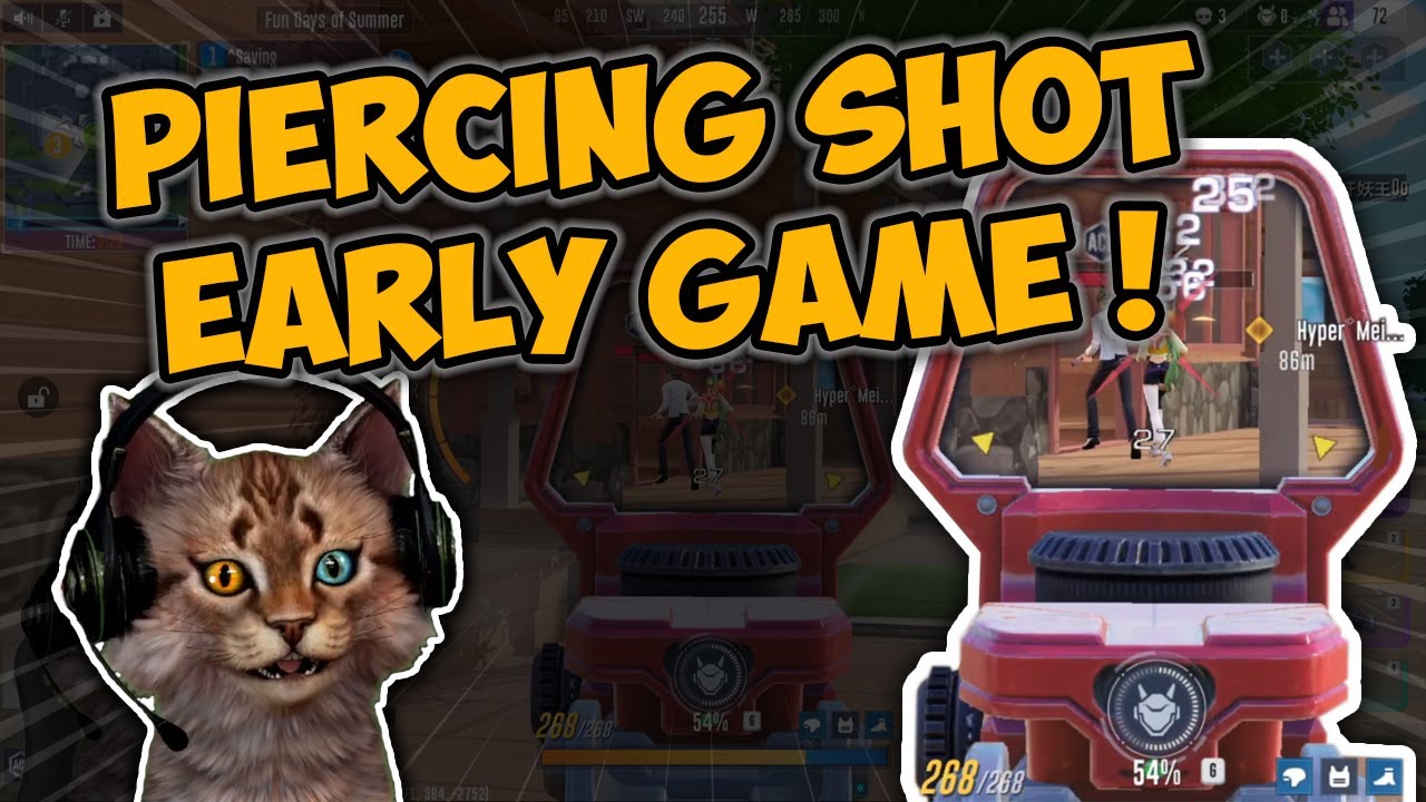 PIERCING SHOT EARLY GAME ! - SUPER MECHA CHAMPIONS - STEAM 