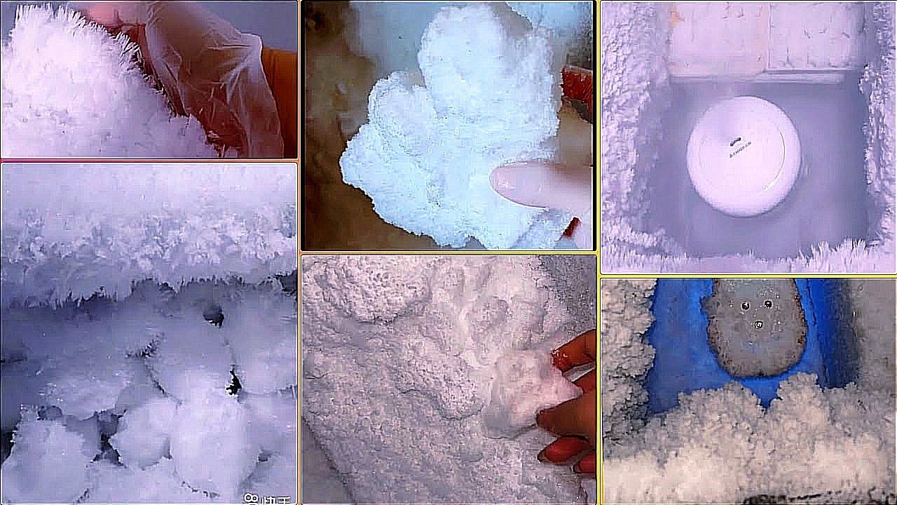 ♦️(💠0NLY B!TES)_ SQUEAKY FR0ST🧊  ICE EATING DIRECTLY 4RM FREEZER ♦️Fr0st_Ep:-07