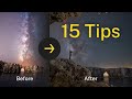 15 Tips to INSTANTLY IMPROVE Your MILKY WAY Photography