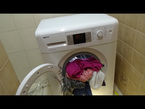Centrifuging And Pumping Program Beko Wmb 71443 La Washing Machine Example Lavadora Movie 92 Youtube