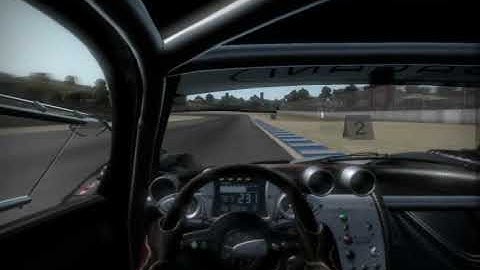 Laguna Seca - Zonda R - Default Setup - 1m 14.179s!