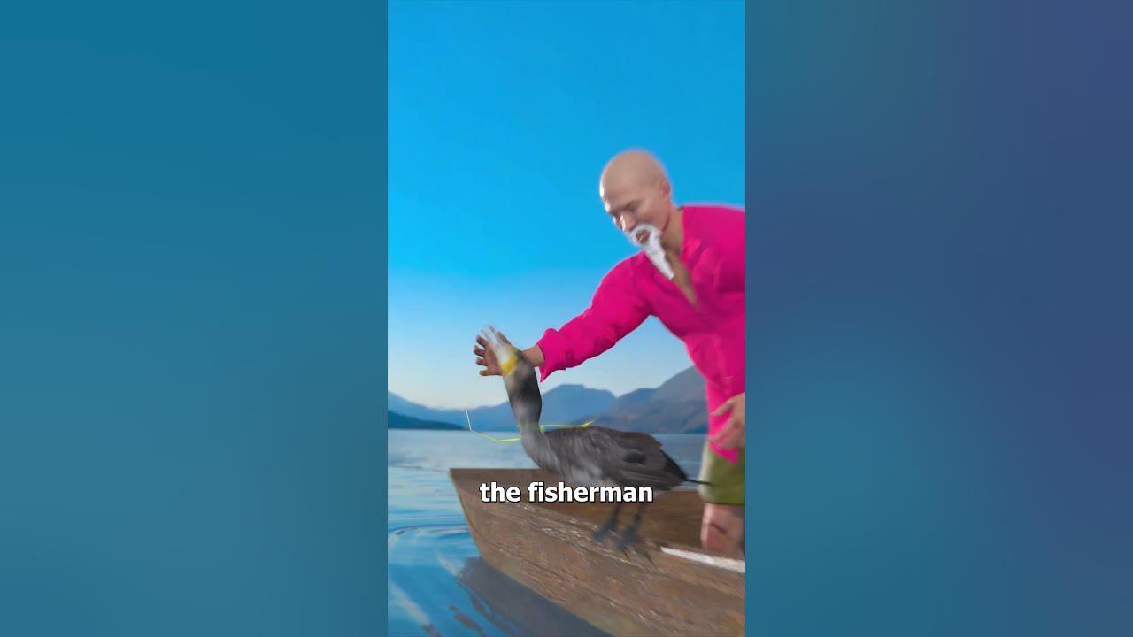 How Fishermen Use Birds To Catch Fish 😮