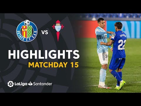 Getafe Celta Vigo Goals And Highlights