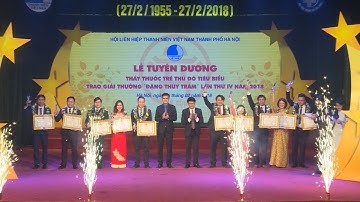 Vinh danh 10 thầy thuốc trẻ tiêu biểu đoạt Giải thưởng Đặng Thùy Trâm