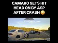 🚓 Wild Arkansas Police Camaro Chase Ends in Crash | Dashcam #Shorts #bodycam