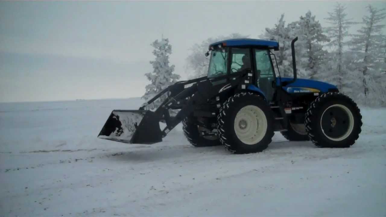 Dreger April 22, 2013 New Holland TV6070 Bidirectional Tractor Mack Auction Co - YouTube