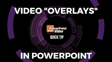 How to Create a Transparent Video "Overlay" in PowerPoint