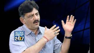 Seg_2 - Target with Congress Leader DK Shivakumar - 19 Feb - Suvarnanews