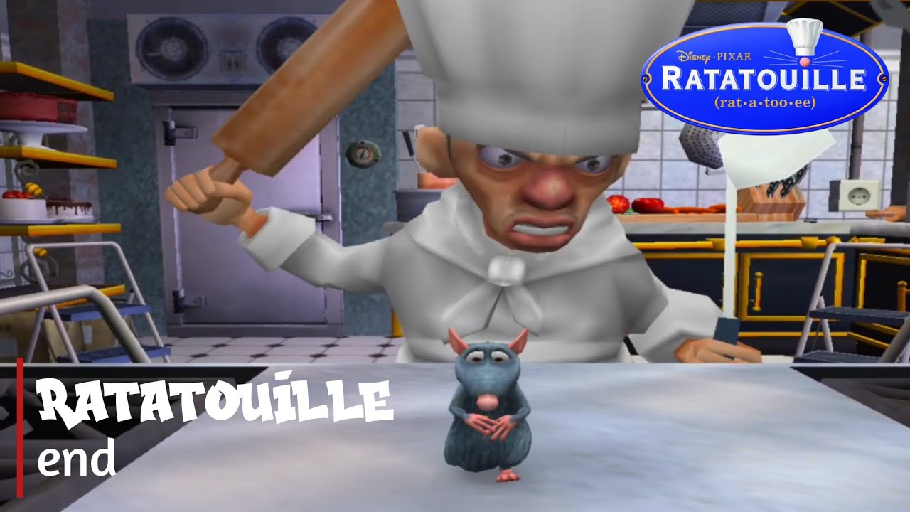 Ratatouille Gameplay / Remy Vs Skinner / End (PSP) - YouTube