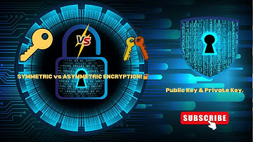 🔐 Types of Cryptography Explained  Symmetric vs Asymmetric Encryption Part 2