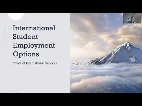 Employment Options for International Students
