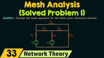 Mesh Analysis (Solved Problem 1)