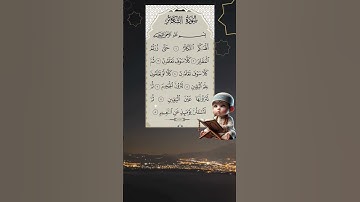 سورة التكاثر للرزق #اكسبلور #المصحف #duet #الرحمن #دويتو #تيك_توك #الظروف #قرآن #قران_كريم