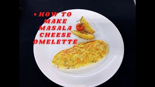 How to make Masala Cheese Omelette | Egg Cheese Rolled Omlettee | RPH College |