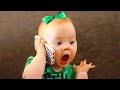 Cutest Baby Talking On The Phone -  Funny Baby Videos