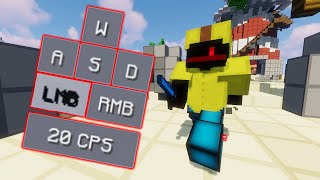 Bedwars With Keystrokes + I hate zoom classes again (story time)