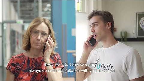 TU Delft: Welkom terug op de campus/maatregelen