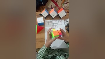 How to solve 3/3 Rubik