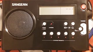 Sangean PR-D7 Am/Fm digital Radio REVIEW.