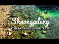 Meghalaya vlog2  shnongpdeng  indias cleanest river umngot  krangshuri waterfalls dawki