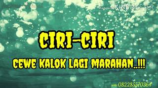 Ciri' cewek kalok lagi marah 2020//cewek jaman Sekarang