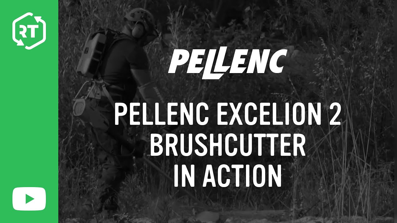 Pellenc Excelion 2 Battery-powered Brushcutter in Action