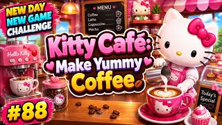 Kitty Cafe : Make yummy coffee ☕ Gameplay | New Day New Game Challenge #88 screenshot 1