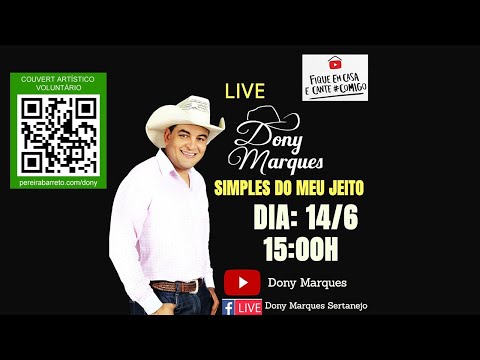 Dony Marques - Live Sertaneja "Simples do Meu Jeito"