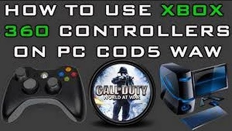how to change your xbox 360 controller sensitivity on call of duty world at war for pc
