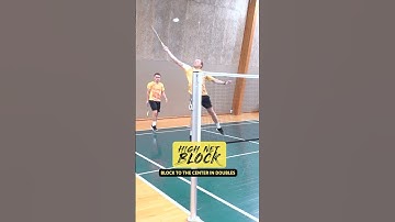 Net block in doubles