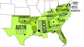 Southern Capitals & States screenshot 5