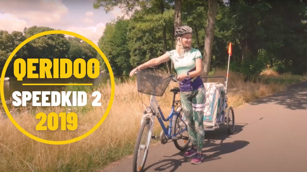 Przyczepka rowerowa Qeridoo Speedkid 2
