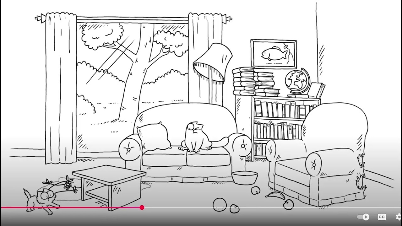 Kitten crazy time episode by Simon's Cat😺