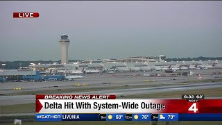 Delta hit with system-wide outage