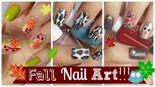 nail fall easy tutorials designs missjenfabulous