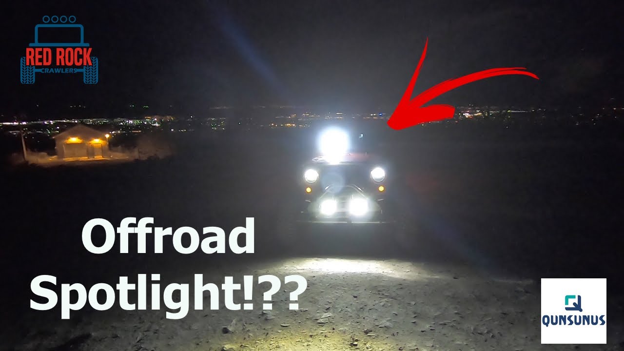 Remote Controlled Spot Light for your Offroad Adventures! YouTube