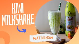 Kiwi Milkshake Recipe | Zone Mocktail Syrups screenshot 5