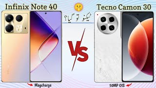 Tecno Camon 30 Vs Infinix Note 40 | Who's Best Under 50K?