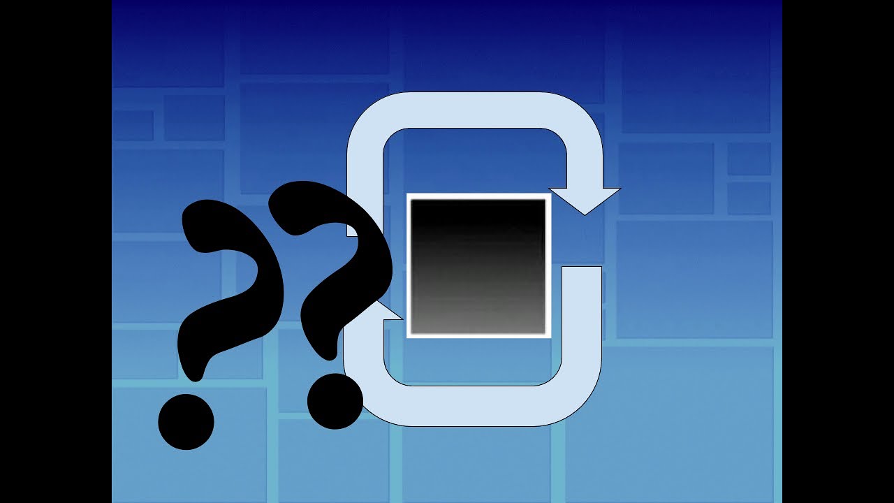how to make solid blocks rotate in Geometry dash - YouTube