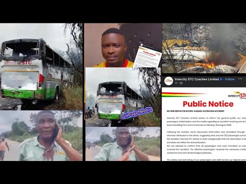 The STC Bus Driver Lied,No One D!ed,All Of Them Are Safe-STC Speaks over their accident with Tanker