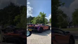 Lamborghini Aventador SVJ Convoy #shorts