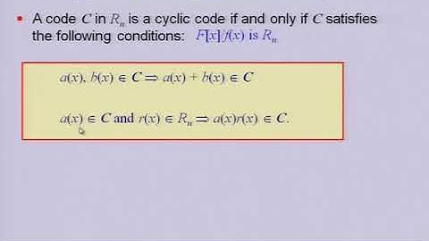 Generator Polynomial, Syndrome Polynomial and Matrix Representation