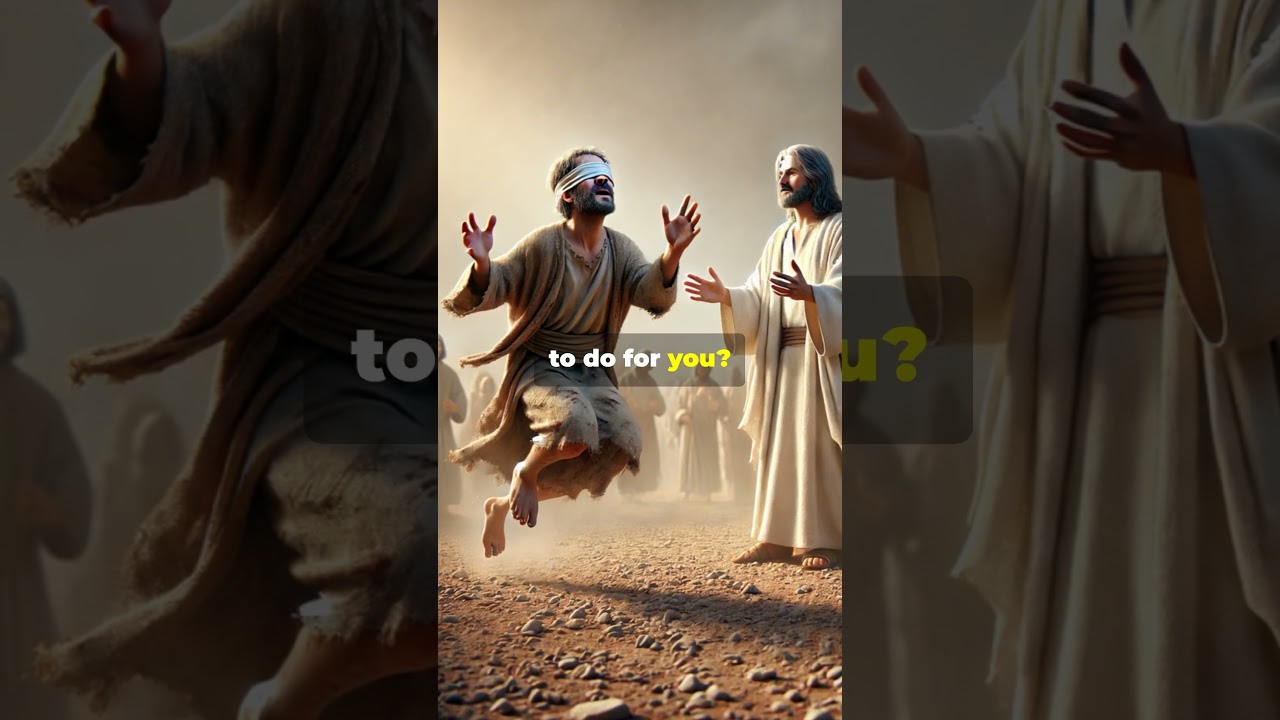 Jesus Heals Blind Bartimaeus | Mark 