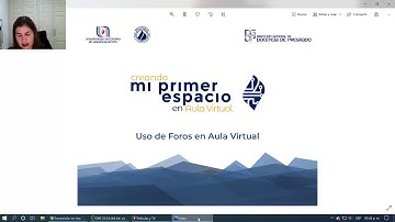Uso de Foros en Aula Virtual